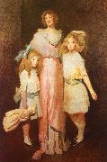 John White Alexander Mrs Daniels with Two Children oil painting picture wholesale